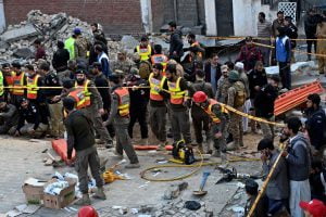 Tragedy Strikes as Pakistan Mourns: Twin Mosque Bombings Claim Over 55 Lives