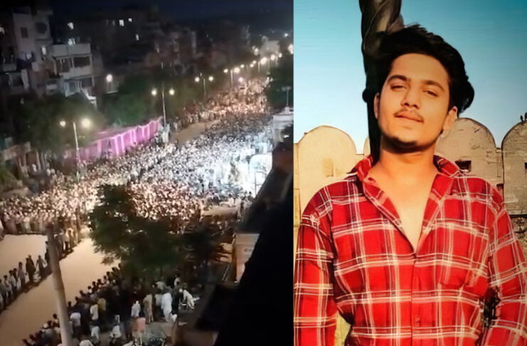 Grief Grips Jaipur as Thousands Gather to Bid Farewell to Slain Muslim Teen
