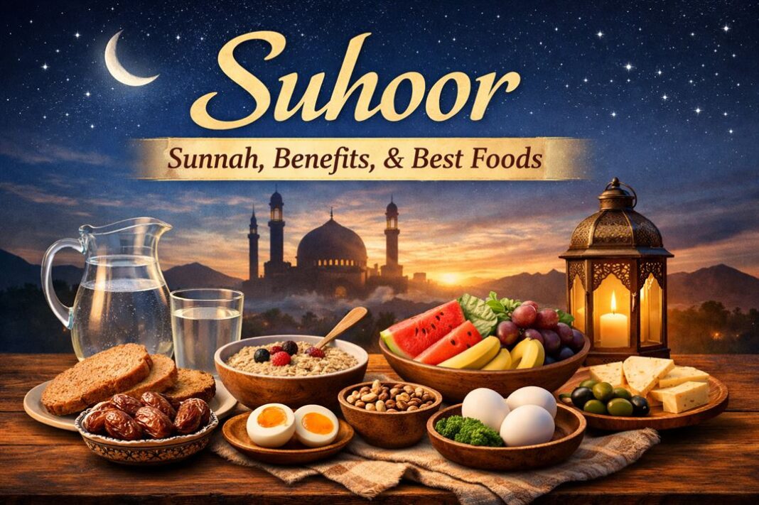 Suhoor: Sunnah, Benefits, and Best Foods